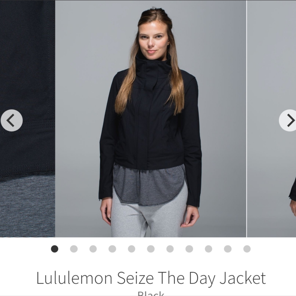 Lululemon Seize the Day Jacket XS black